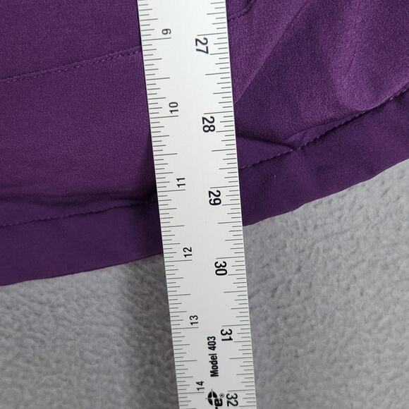 Duluth Trading Co Jacket Womens XL Purple Softshell Hooded Faux Fur Lined Zip - Picture 4 of 14